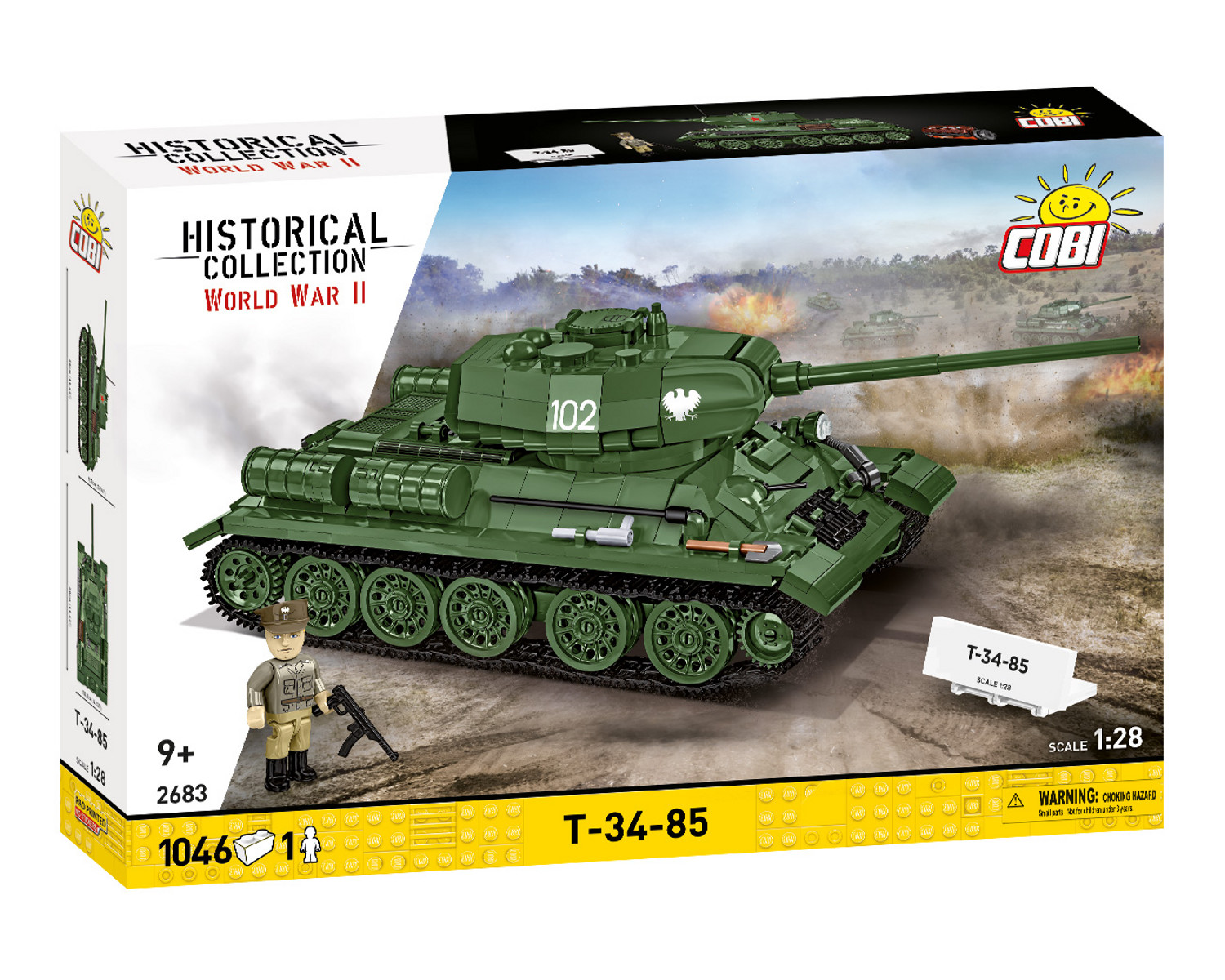 Klocki Cobi Czołg T-34