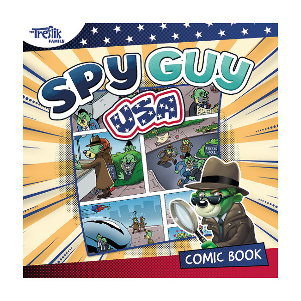 Komiks Spy Guy. USA