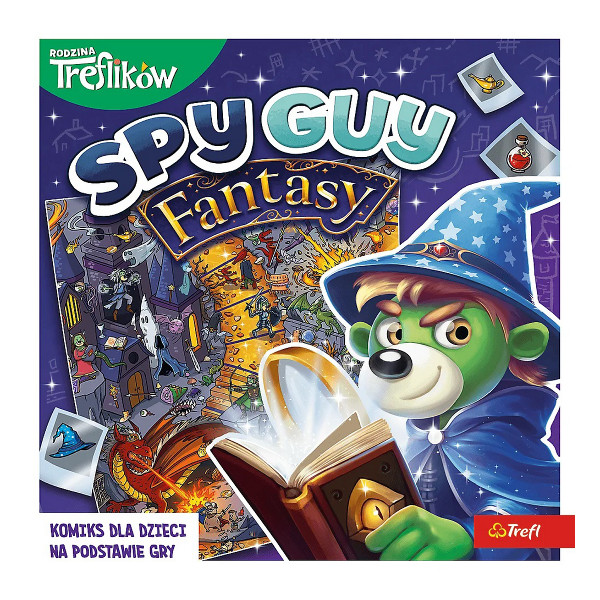 Komiks Spy Guy. Fantasy