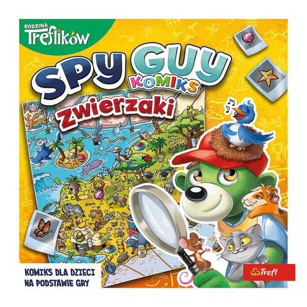 Komiks Spy Guy. Zwierzaki