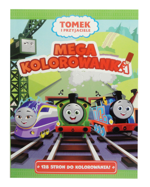 Tomek i Przyjaciele. Mega kolorowanka