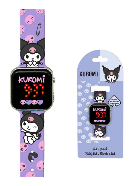 Zegar LED Kuromi
