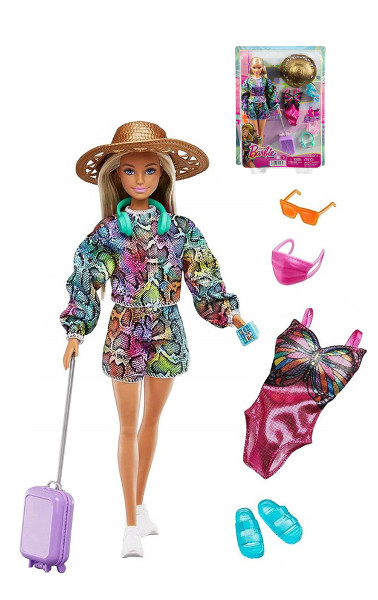 Barbie lalka z wielkim kapeluszem