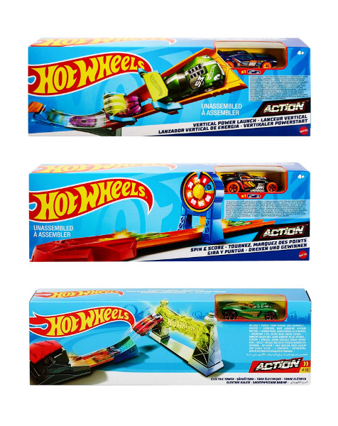 Tor Hot Wheels Podstawowe wyzwania