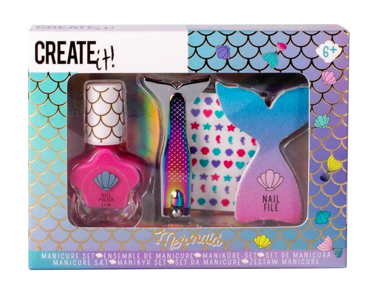 Create It! Mermaid zestaw do manicure