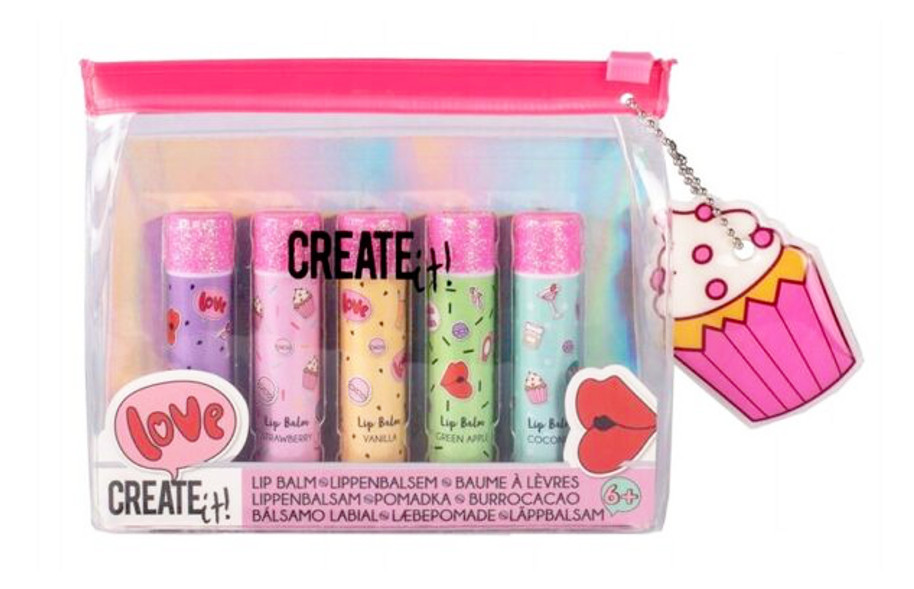 Create It Balsam do ust + kosmetyczka
