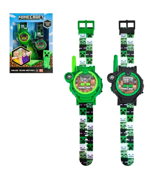 Zegarek + Walkie Talkie + Latarka + Kompas Minecraft