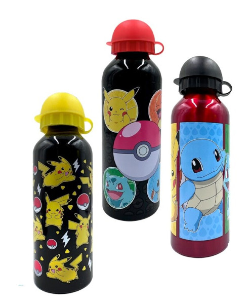 ALUMINIOWA BUTELKA NA WODĘ 500ML POKEMON