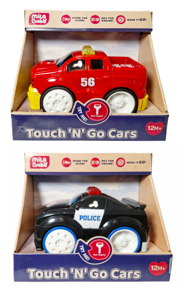 Zabawka dla malucha pojazd reagujący na dotyk