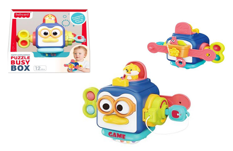 Zabawka dla malucha kostka zręcznościowa