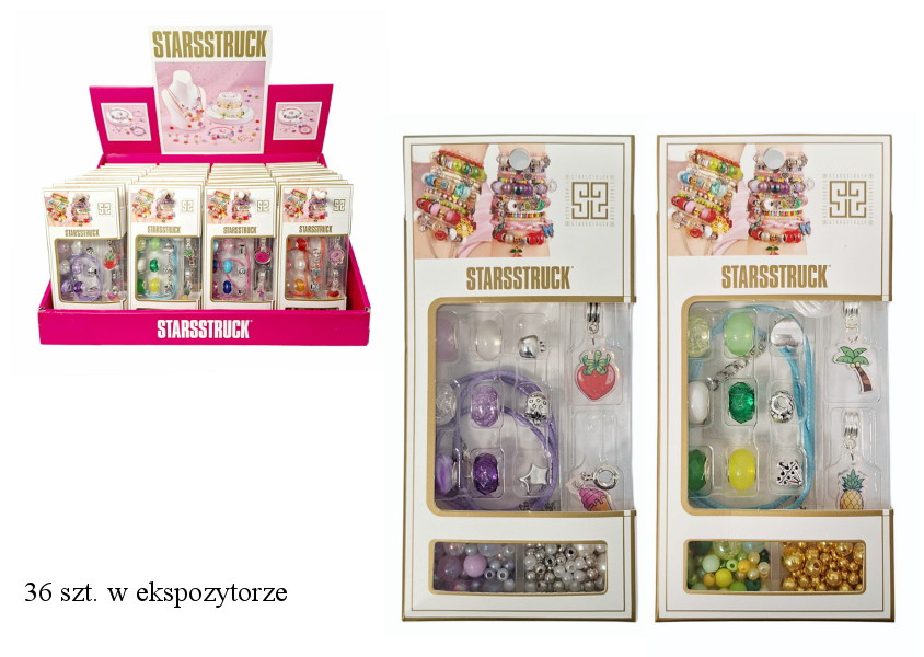 Zestaw piękności biżuteria DIY do samodzielnego stworzenia z beadsami