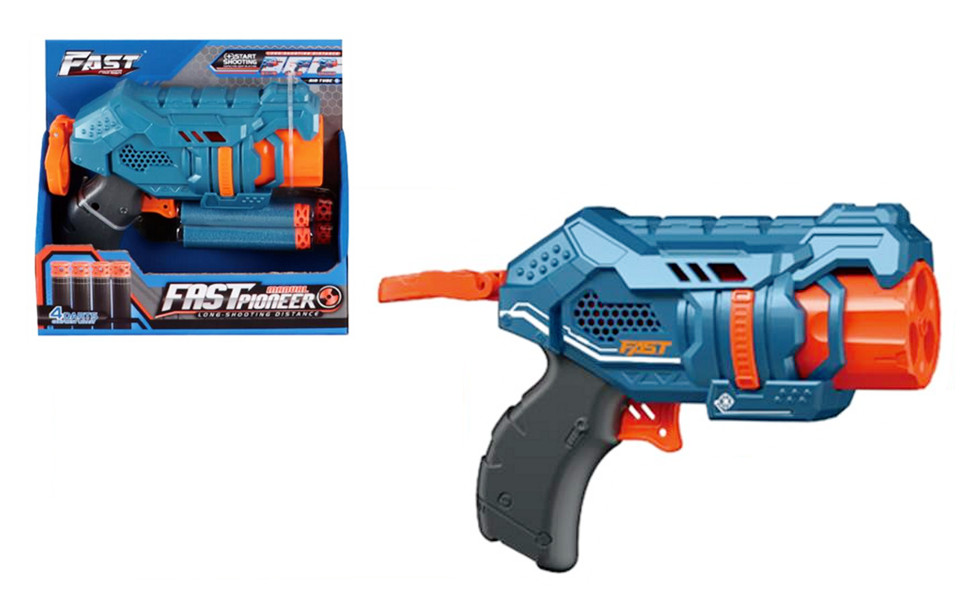 Pistolet z piankowymi pociskami