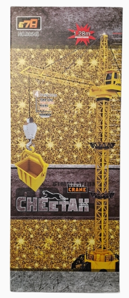 Maszyna budowlana dźwig sterowany pilotem ze światłem