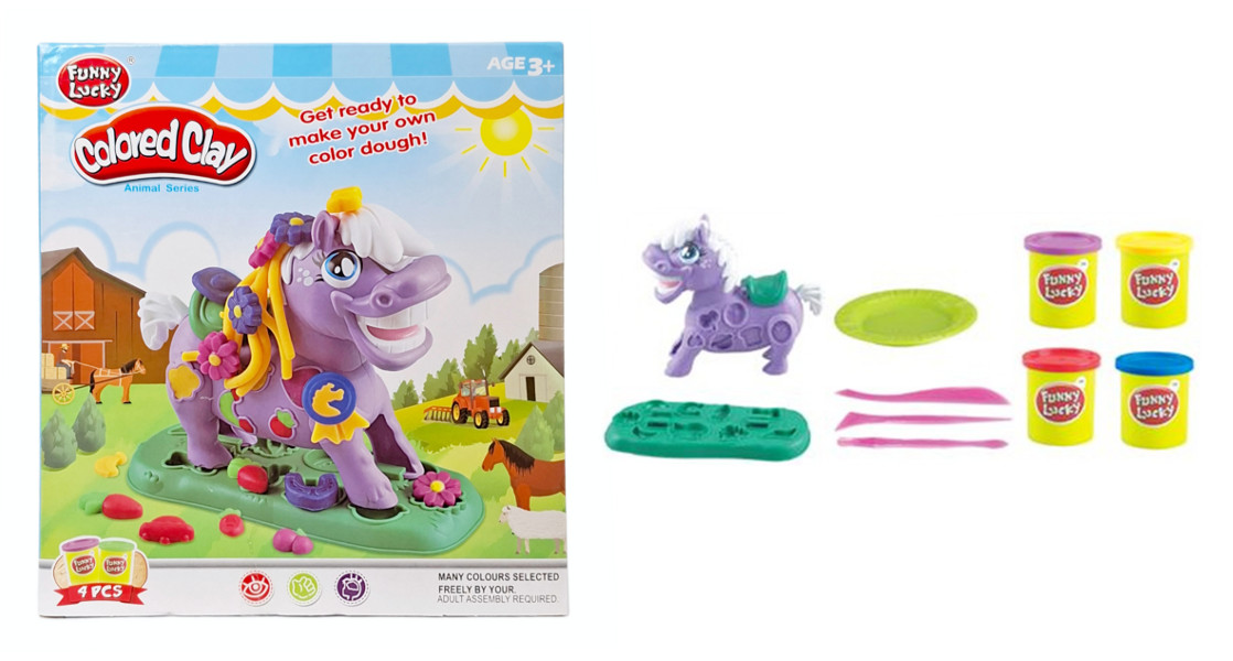 Masa plastyczna koń