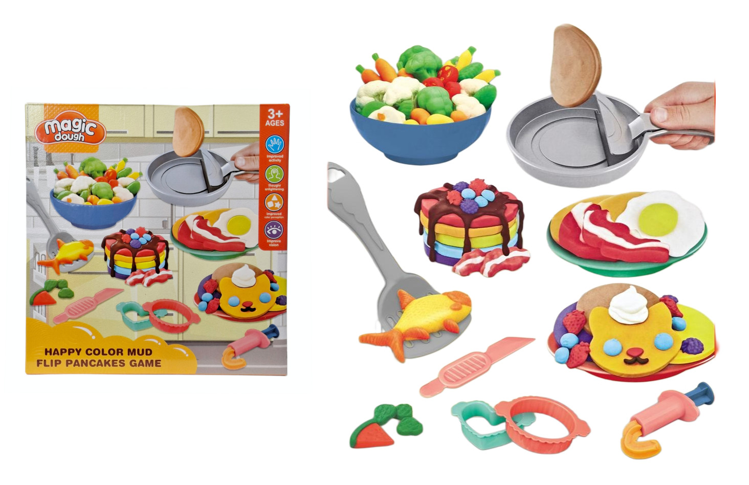 Masa plastyczna naleśniki