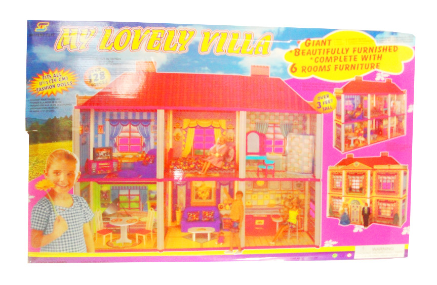 Domek dla lalek typu Barbie