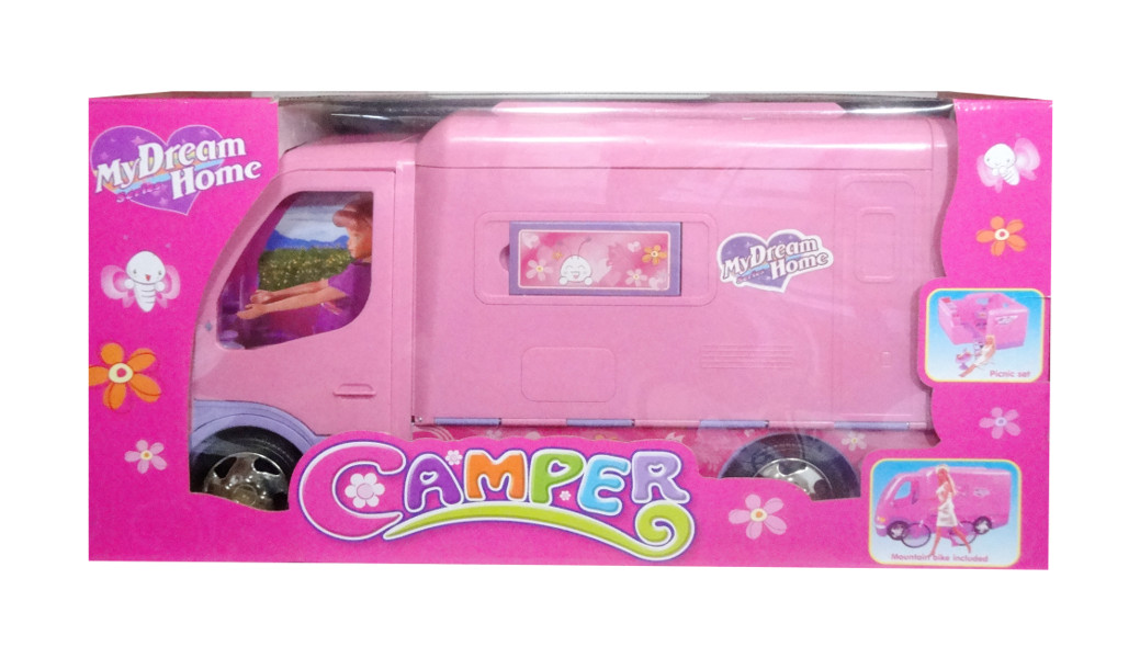 Camper dla Barbie