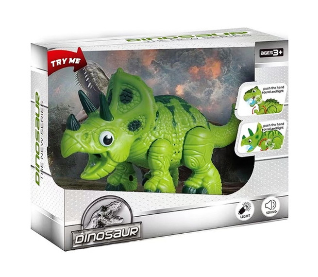 Dinozaur z dźwiękami i światłem