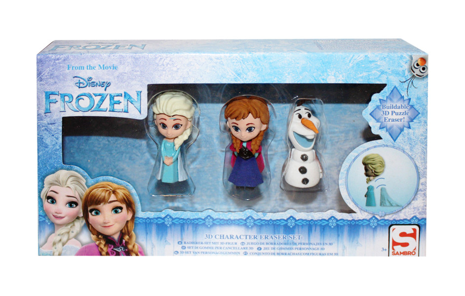 Figurki Frozen 3 szt