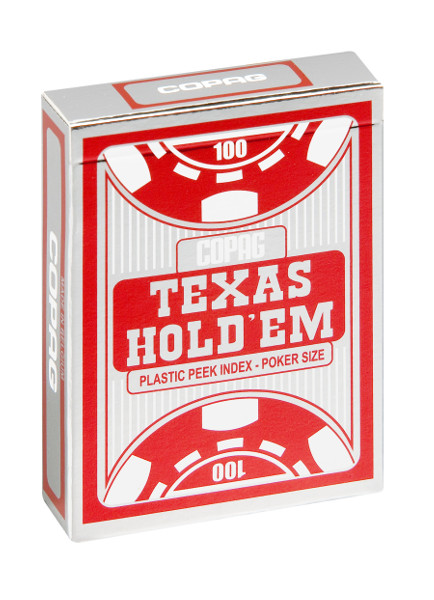 Karty do Pokera Texas plastikowe