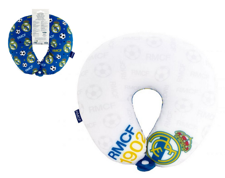 Poduszka na szyję Real Madryt 28cm