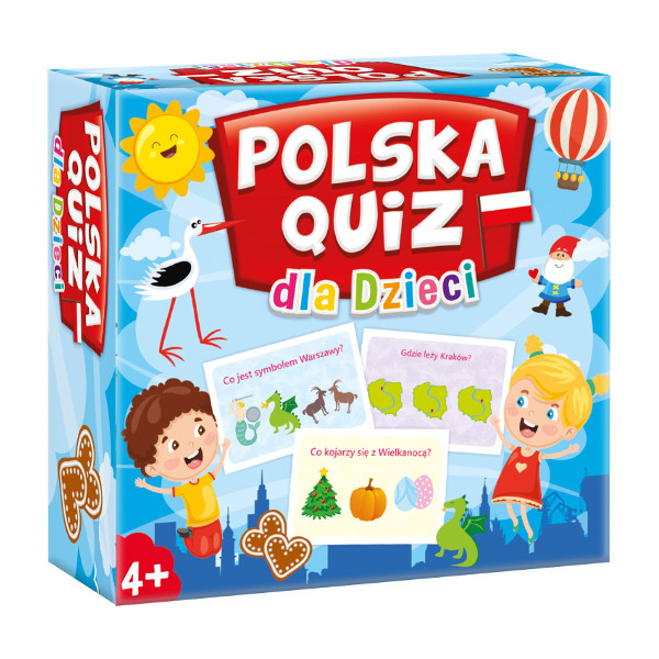 Polska quiz dla dzieci 4+
