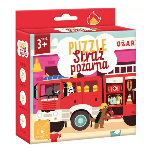 Puzzle Straż Pożarna 3+