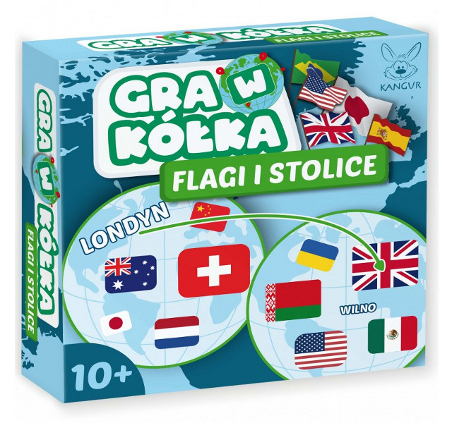 Gra w Kółka Flagi i Stolice