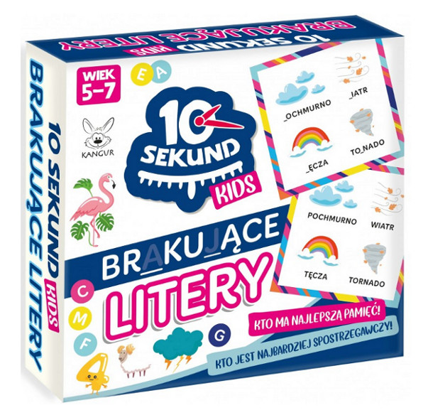 10 Sekund Kids Brakujące litery