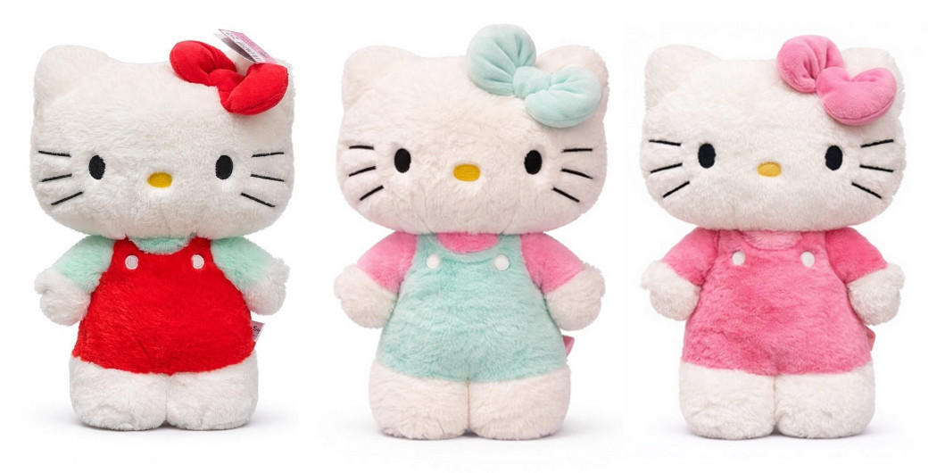 HELLO KITTY 40 cm FLUFFY plusz