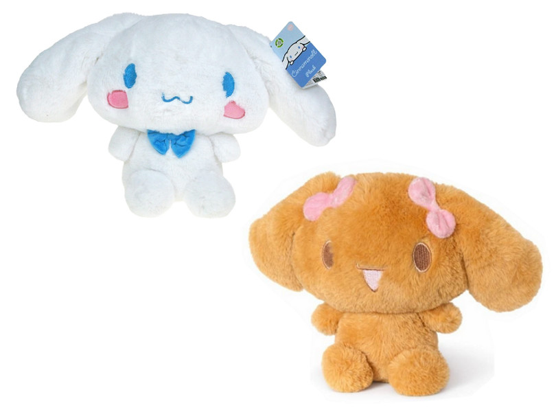 HELLO KITTY 30 cm FLUFFY CINNAMOROLL&MOCCA plusz