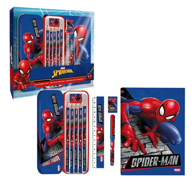 Zestaw papierniczy Spiderman
