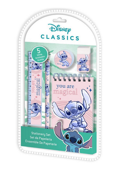 Zestaw piśmienniczy Stitch 5 el.