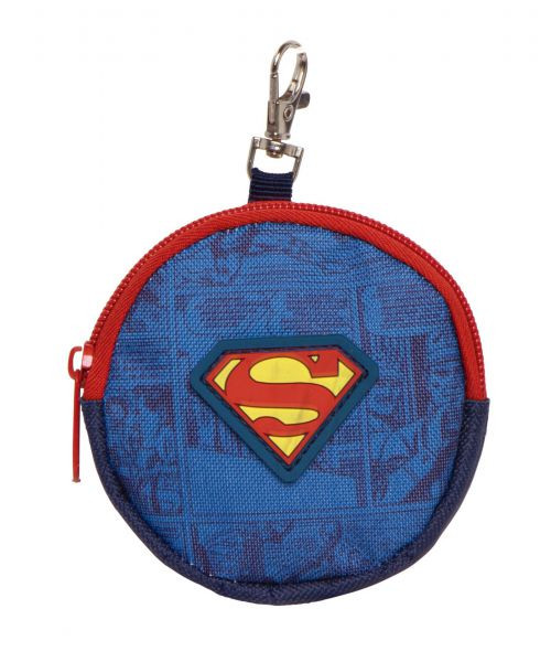 Portmonetka okrągła Superman 9x9x2cm