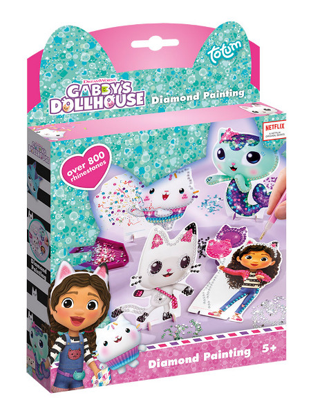 Diamentowa mozaika Koci Domek Gabi
