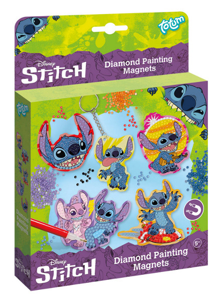 Magnesy do wyklejania diamencikami Stitch