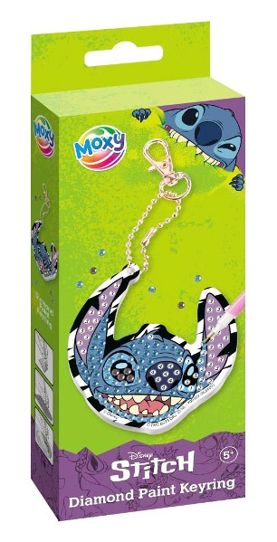 Diamentowy brelok Stitch