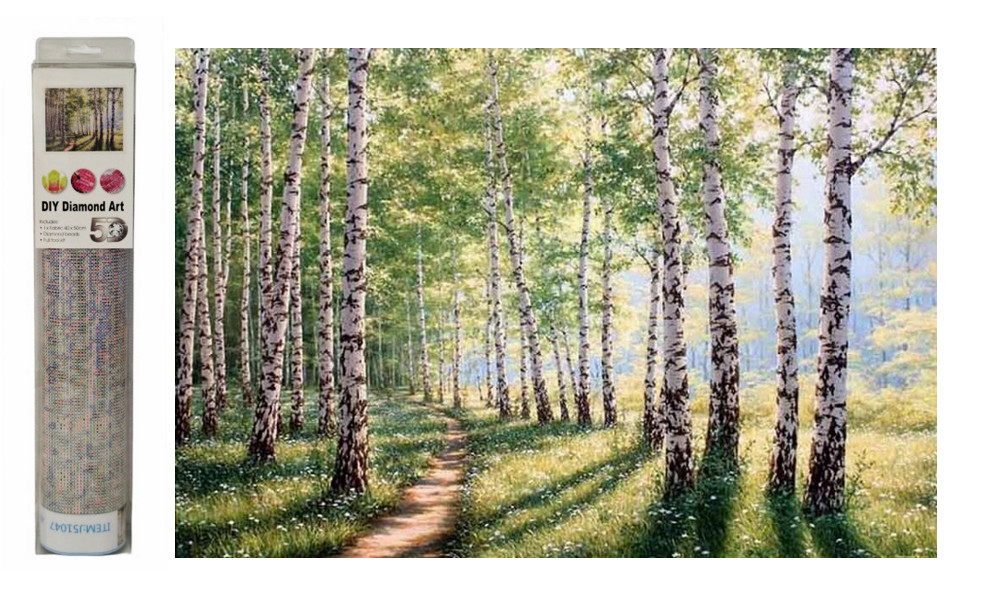 Mozaika diamentowa las J51047