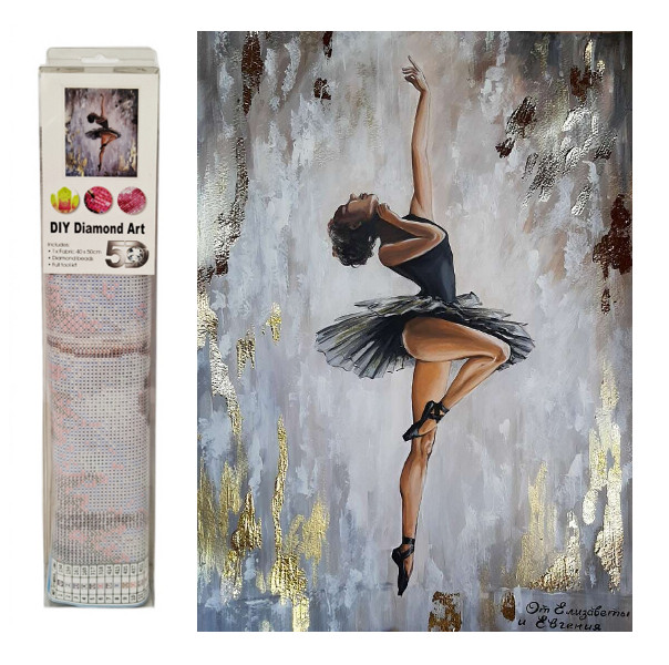Mozaika diamentowa baletnica J51414