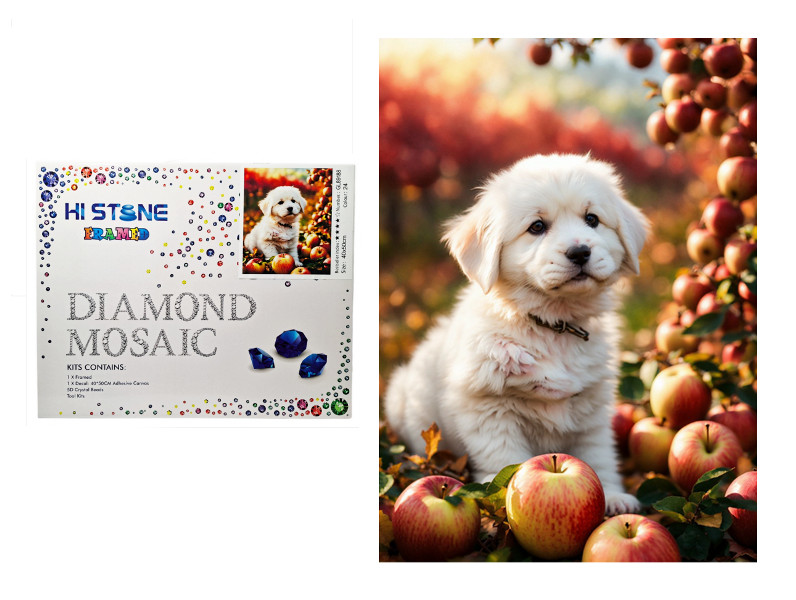 Mozaika diamentowa Piesek 89188