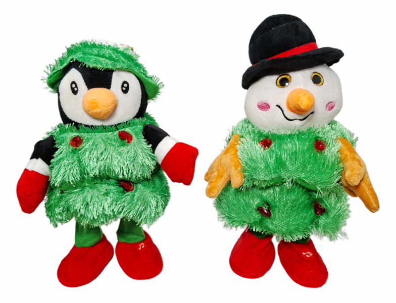 Figurka na Święta powtarzająca i tańcząca ze świątecznymi piosenkami