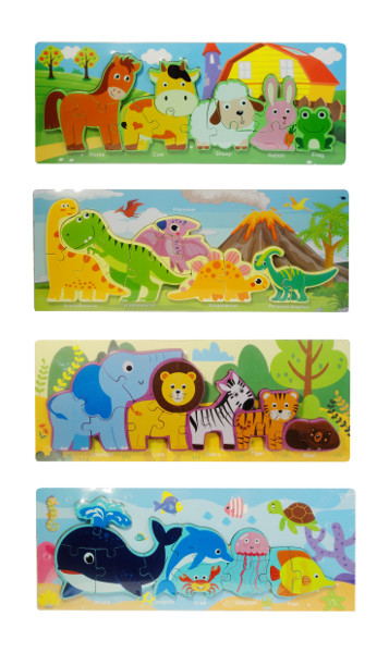 Puzzle drewniane