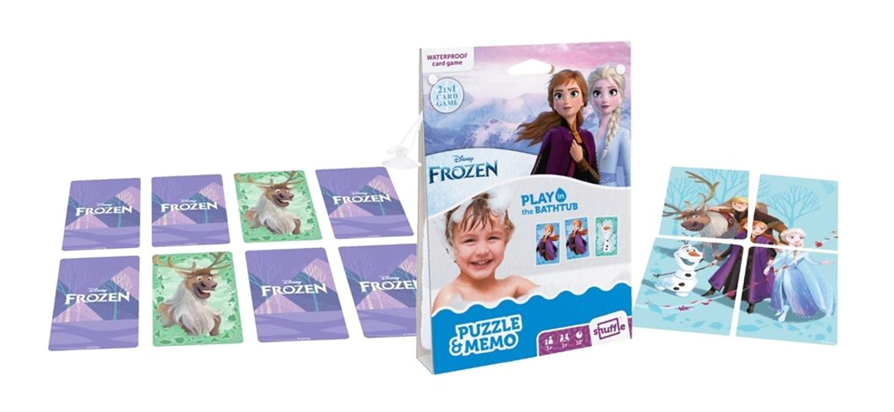 Puzzle& memo aqua game Frozen 860485