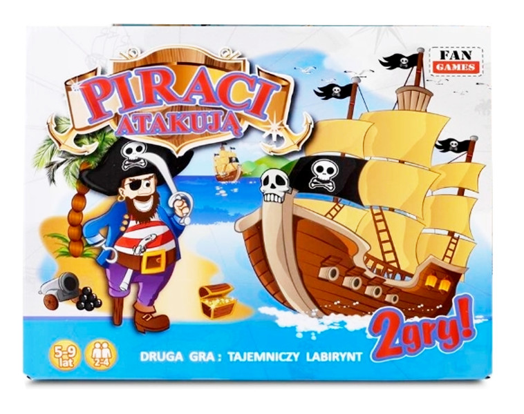 Piraci atakują Gra Edu