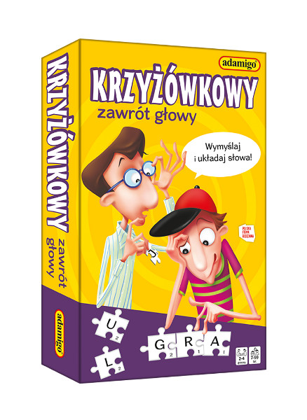 Krzyżówkowy zawrót głowy- układanka puzzlowa