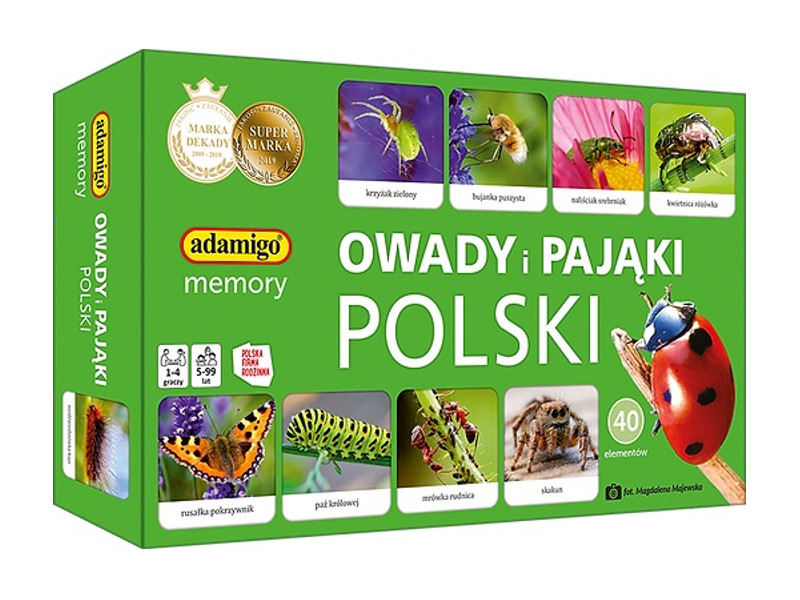 Owady i Pająki Polski memory
