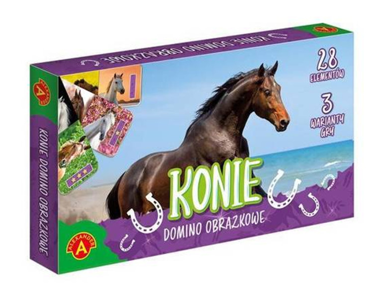 Domino Obrazkowe-Konie