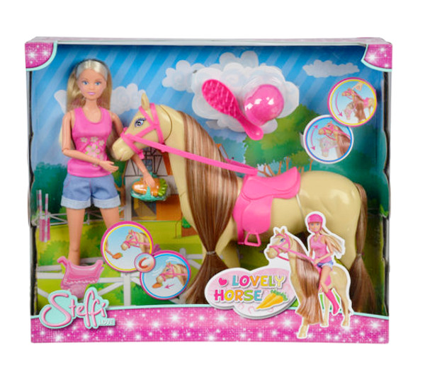 Steffi i jej słodki koń