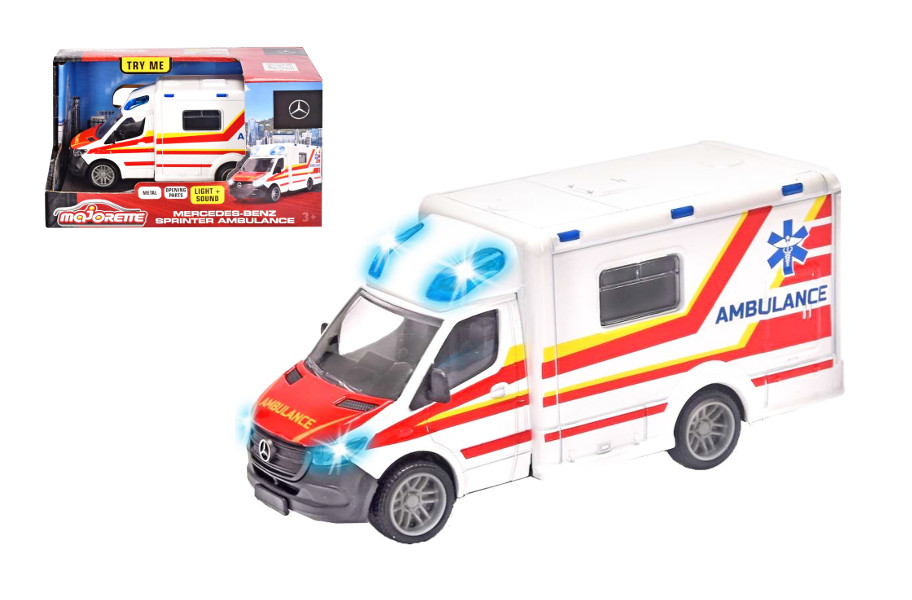 Majorette GS Mercedes ambulans