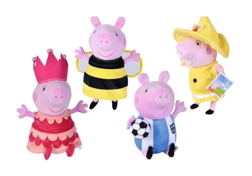 Świnka Peppa Maskotki przebr 20 cm